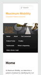 Mobile Screenshot of getmaxmobility.com